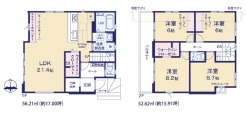 ３号棟間取図です。
