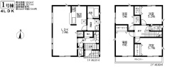 1号棟　間取図