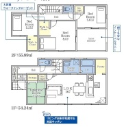 1号棟間取図です。
