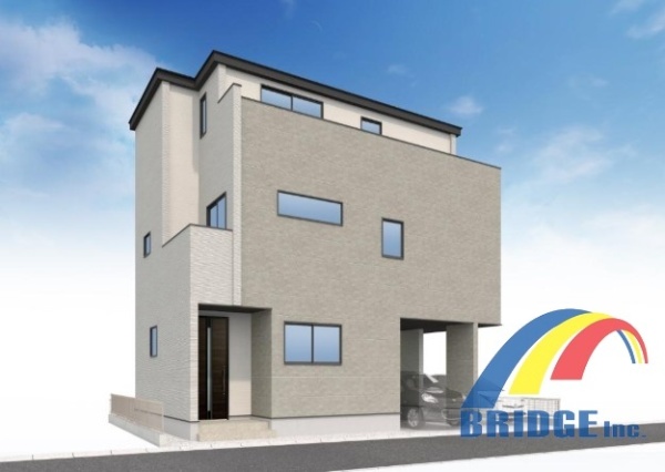 即日見学可能 前原西21期・・3面バルコニー付き3階建・・